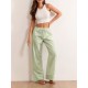 Women's Lounge Pants Stripe Drawstring Elastic Waist Loose Comfy Casual Pants Pajama Pants Sleep Trousers