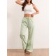 Women's Lounge Pants Stripe Drawstring Elastic Waist Loose Comfy Casual Pants Pajama Pants Sleep Trousers