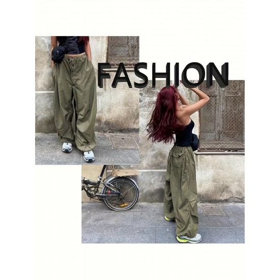 Parachute Pants, Cargo Pants Women Baggy, Y2k Pants For Women