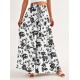 Floral Print Wide Leg Baggy Pants, Casual Drawstring Elastic Waist With Pockets Pants For Spring & Summer, Women's Clothing