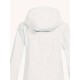 Plus Size Plush Lined Hooded Coat, Casual Long Sleeve Zipper Warm Coat For Winter, Women's Plus Size Clothing