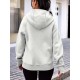 Tooluck sweatshirt outdoor cold-proof thickened fashion queen plus size women's zipper hoodie Plush jacket sweatshirt