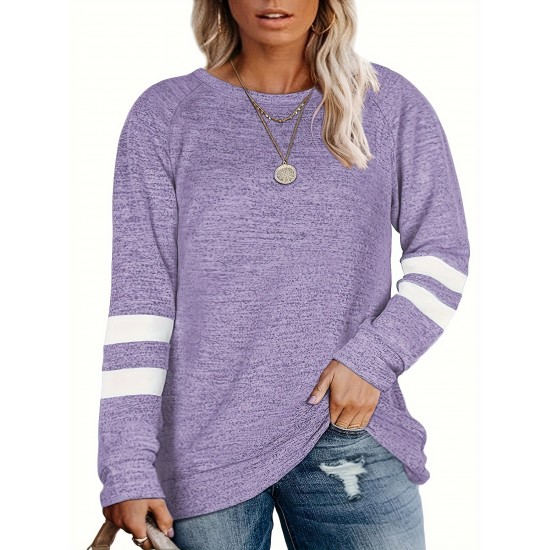 Plus Size Sweatshirts For Women Long Sleeve Oversized Casual Tunic Tops