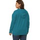 Women's Plus Size Hoodies Casual Long Sleeve Sweatshirts Drawstring Pullover Tops With Pocket